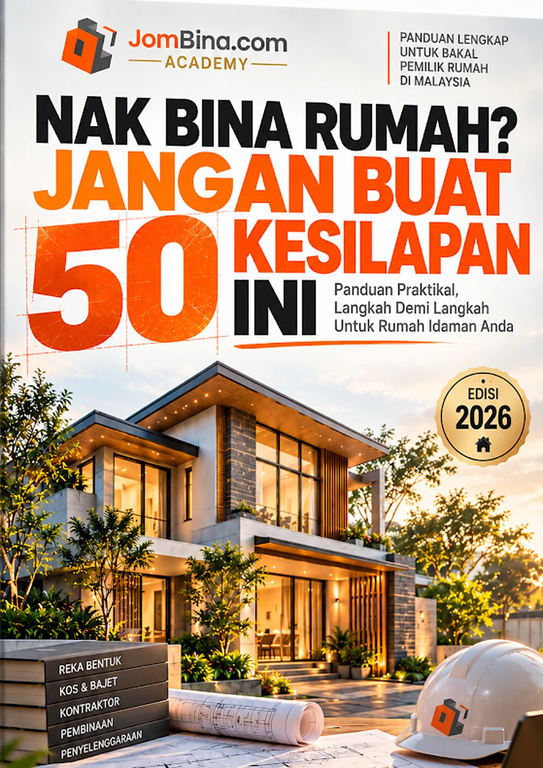 Ebook Nak Bina Rumah? Jangan Buat 50 Kesilapan Ini