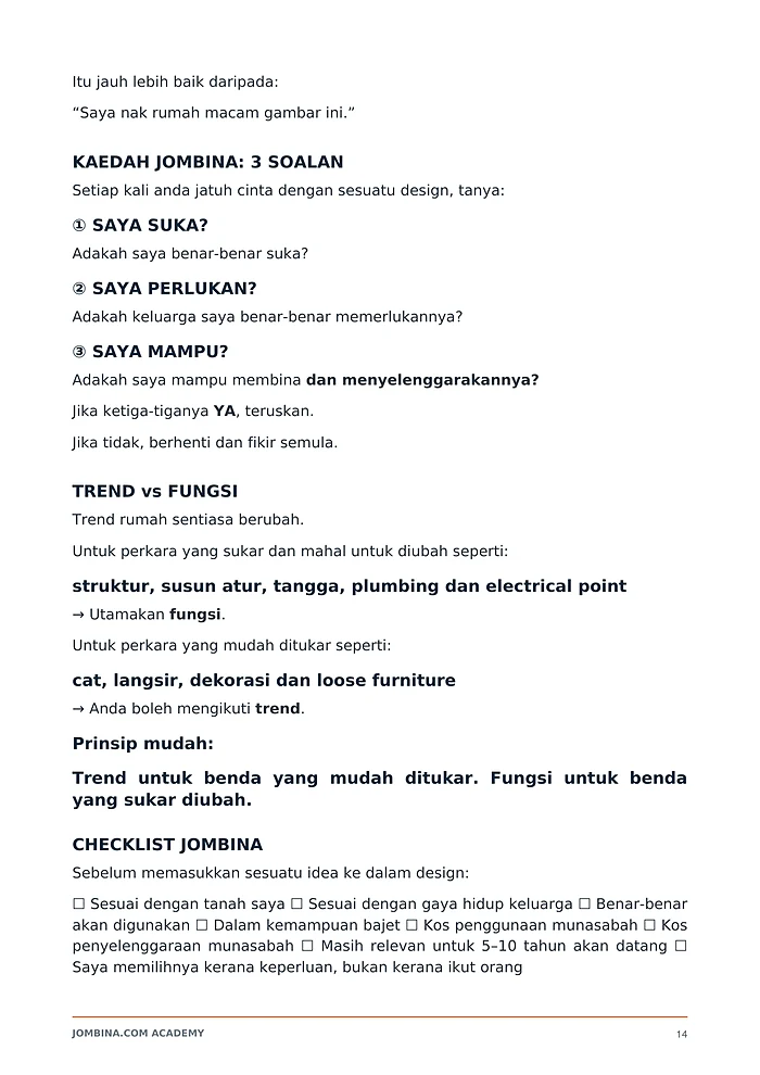 Contoh muka surat 14: Kaedah JomBina