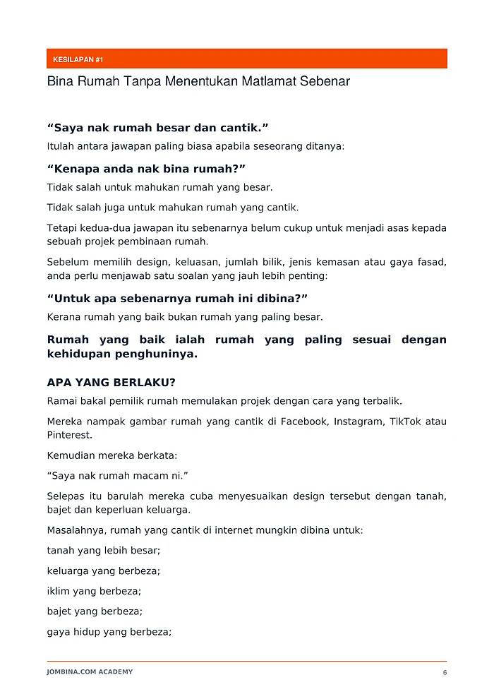 Contoh muka surat 6: Kesilapan #1