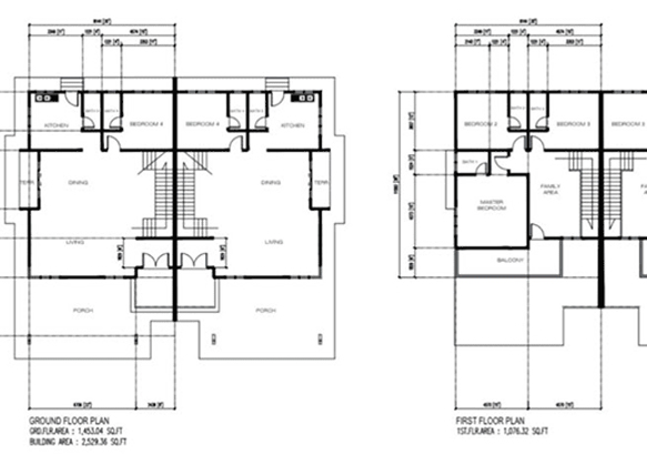 2 Rumah Semi D 2 Tingkat